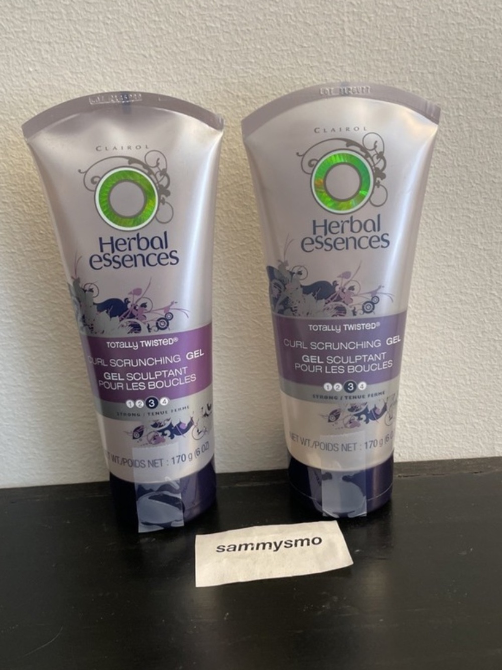 Herbal Essences Totally Twisted Curl Scrunching Gel #3, 6oz, x2 Original Formula